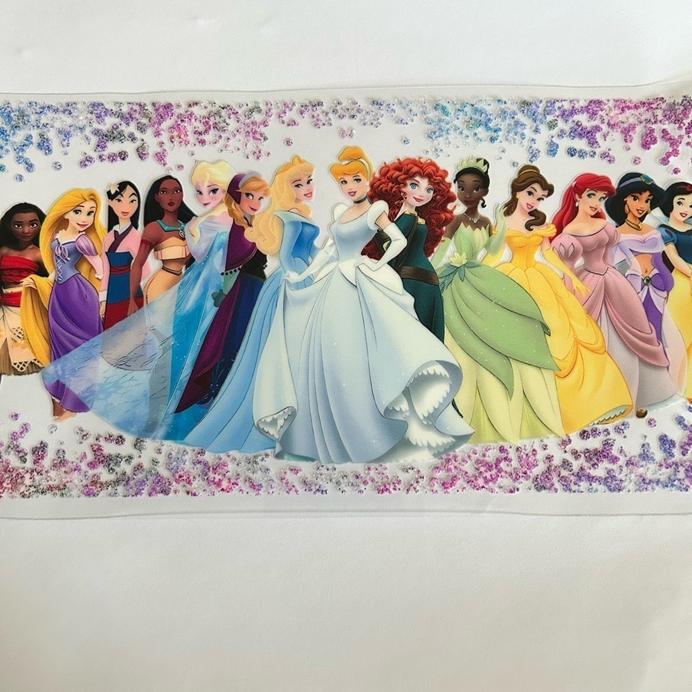 Disney Princess Cup Decal 167